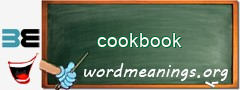 WordMeaning blackboard for cookbook